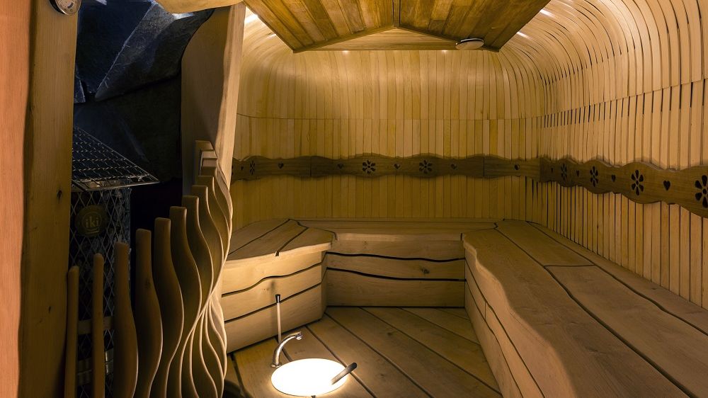 Afbeelding voorBijkomen in de fijne sauna van ons hotel.
